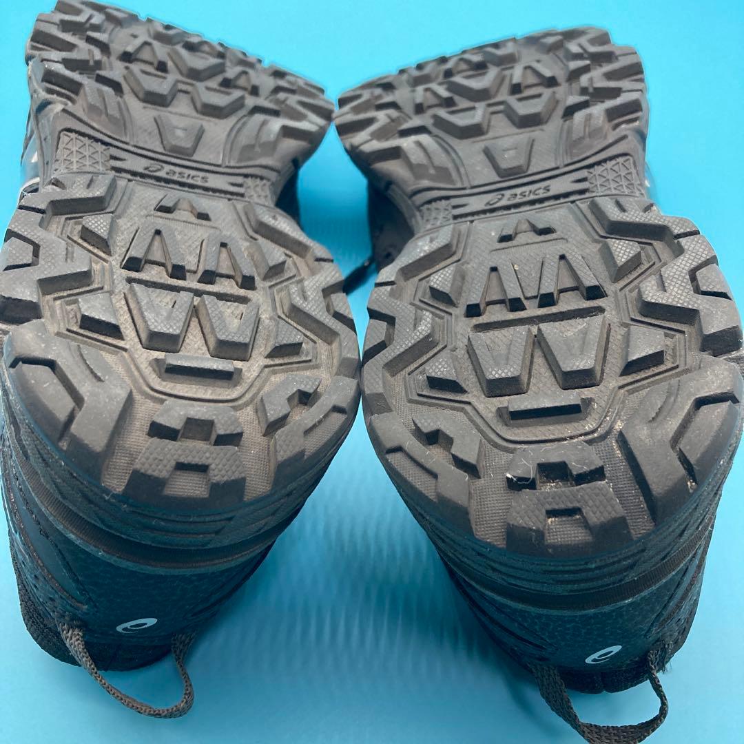 【美品】ASICS アシックスGEL-VENTURE6 23.5cm黒ランニング