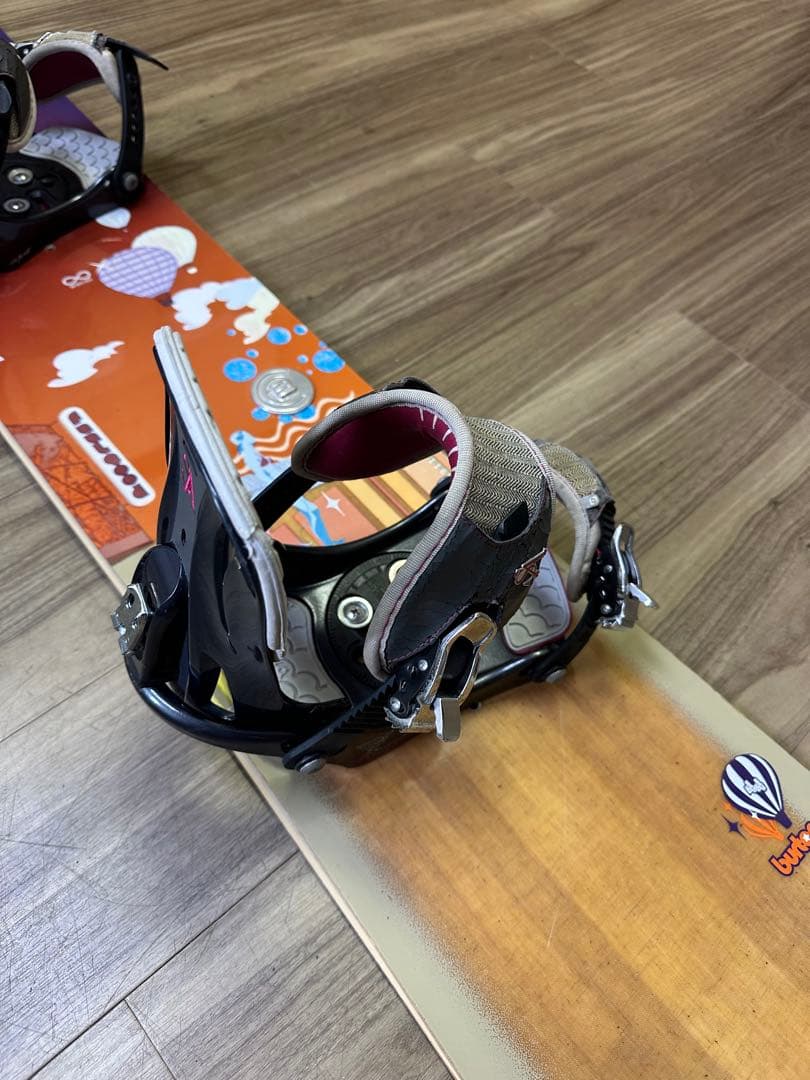 スノーボード BURTON144cmビンディングSALOMON size S/M