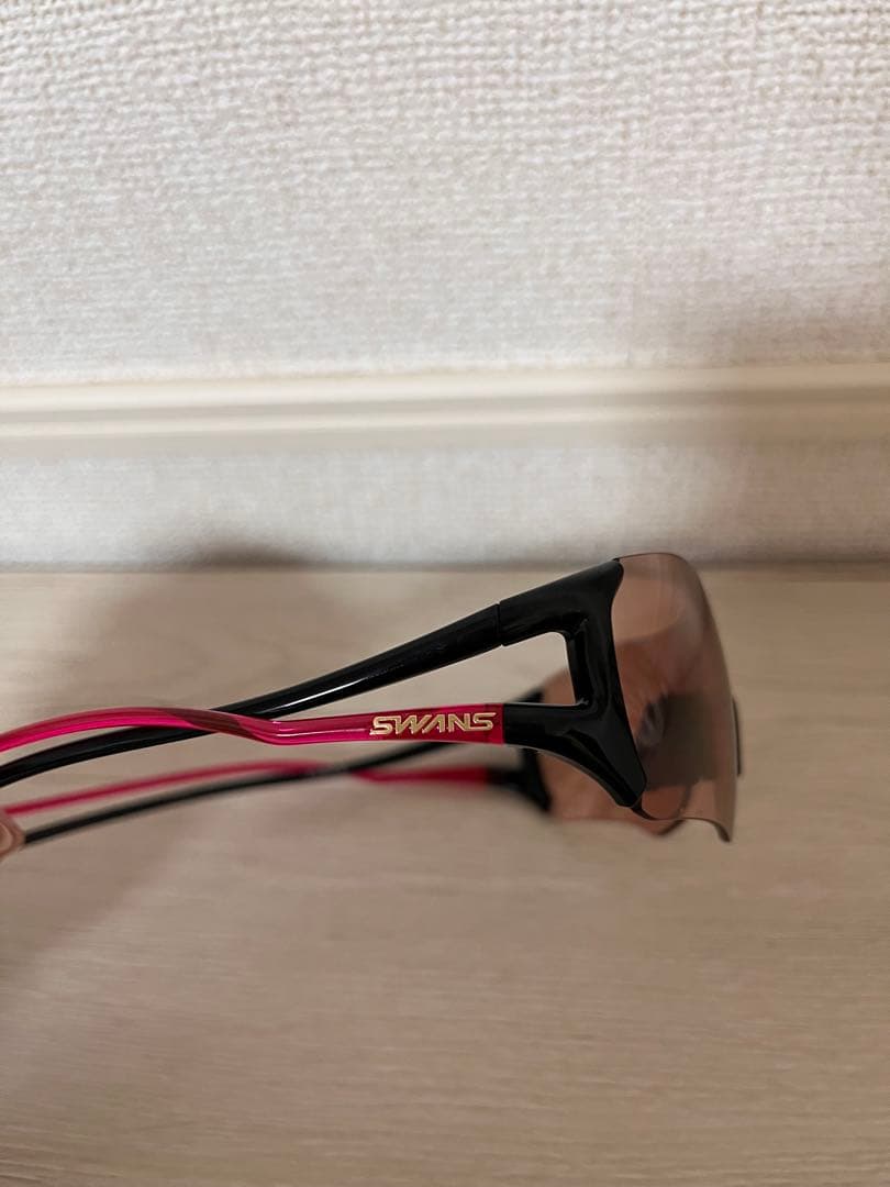 【美品】SWANS レディースサングラス E-NOX EIGHT8スポーツ用