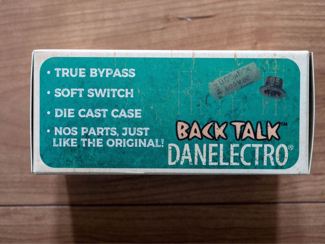 Dan Electro Back Talkリバースディレイ