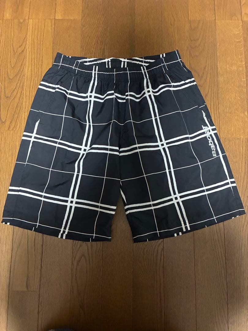 Babolat チェック柄ハーフパンツ