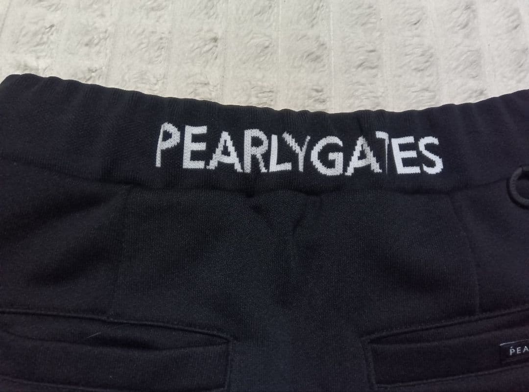 【新品未使用】PEARLY GATES ブラックスカート レオパード柄
