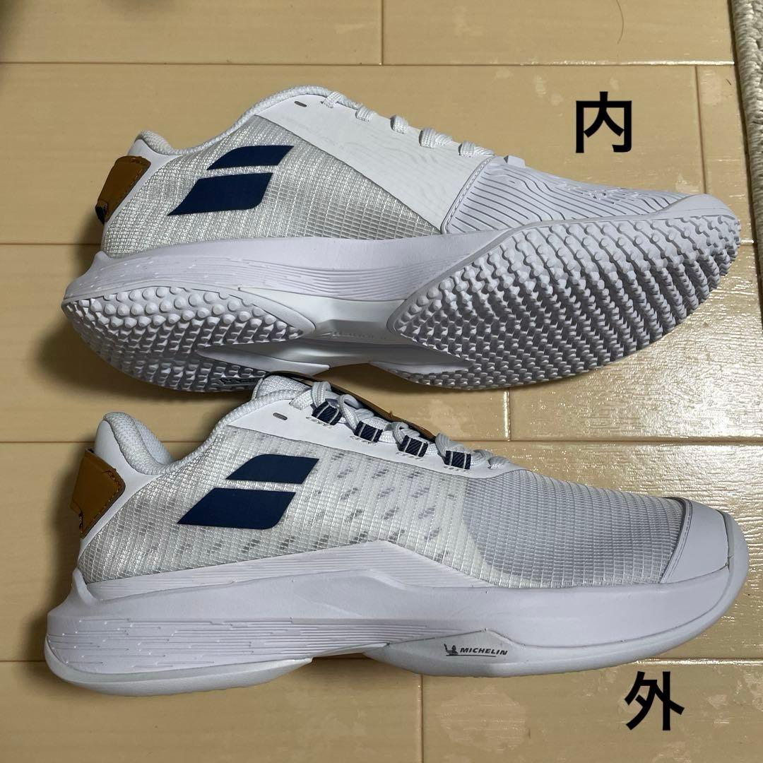 【未使用】バボラ ウィンブルドン ジェットテレ2 テニスシューズ　25cm