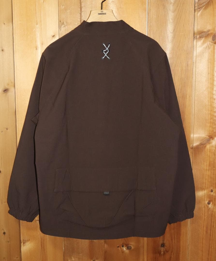 新品 ラッセルノ ゴルフ ハーフジップ プルオーバーブルゾン (6/XL) Ⓗ