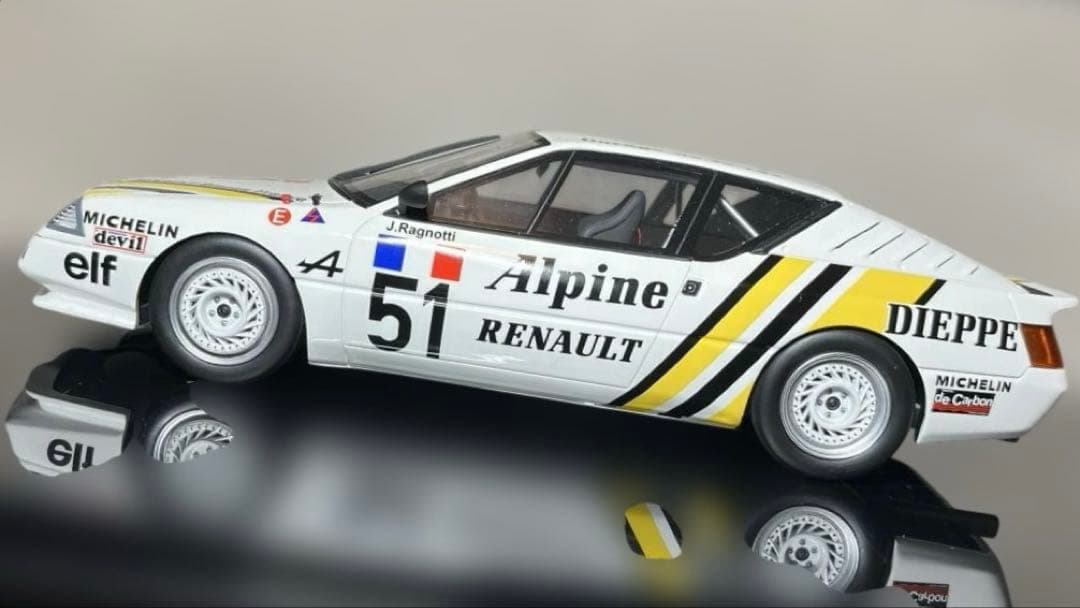 レア❗️ミニカー 1/18 オットモビル ルノー アルピーヌGTAヨーロッパカップ