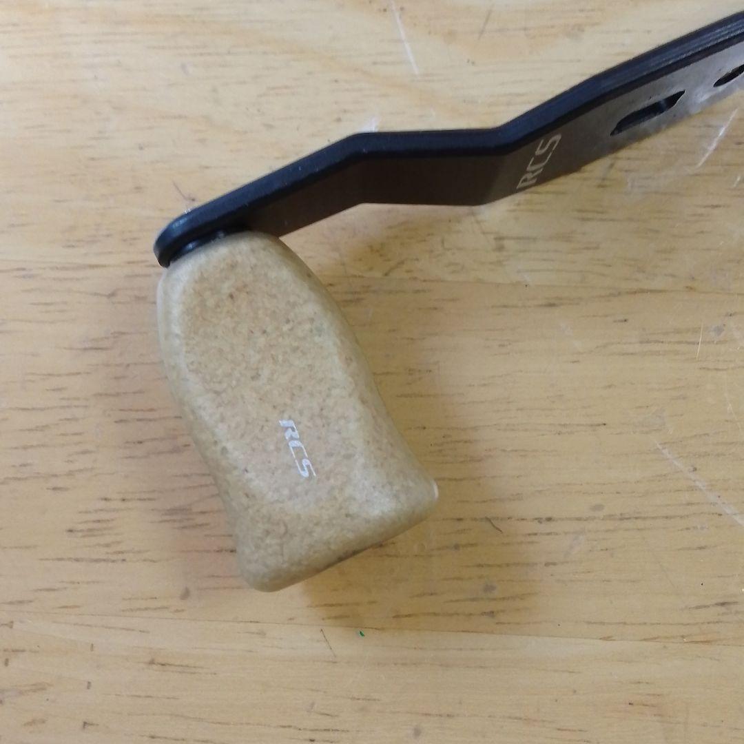 RCS カーボンクランクハンドル100mm RCSコルクノブ付　ダイワ用