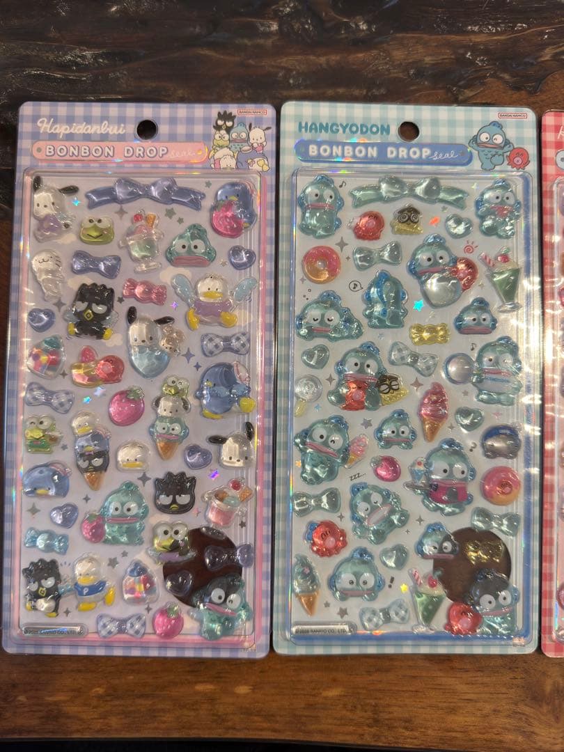 ボンボンドロップシール　サンリオ　正規品　4枚セット