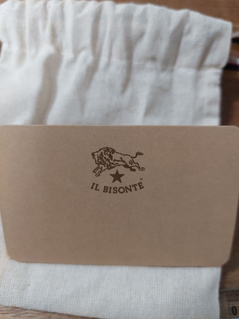 イルビゾンテ、ノベルティ、小物入れ(牛革)IL BISONTE