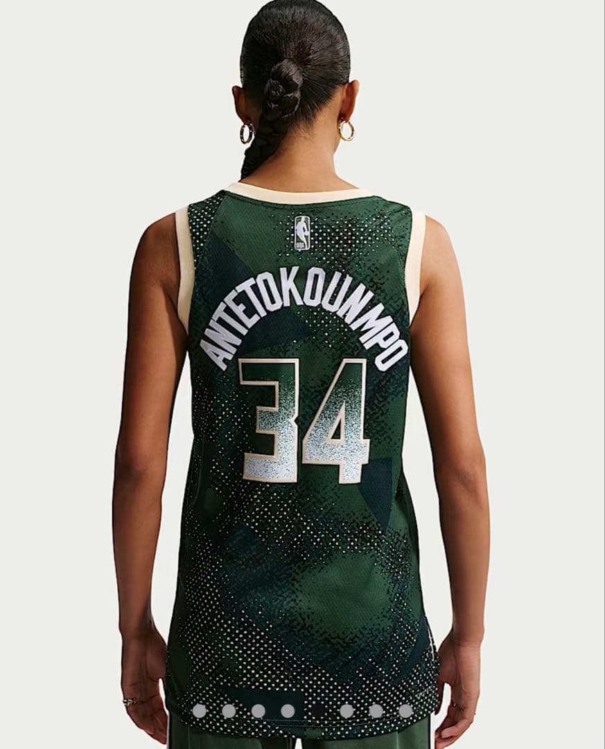 ヤニスアデトクンボミルウォーキーバックス ナイキ　NIKE ユニフォーム　NBA