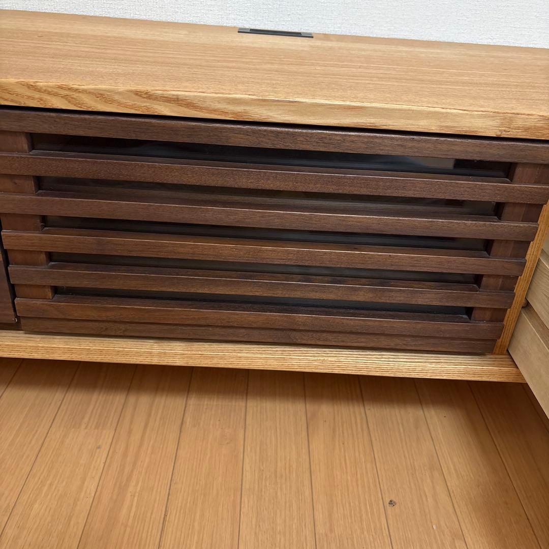 久和屋 Suite TVボード Hi 幅125 ウォールナット　タモ