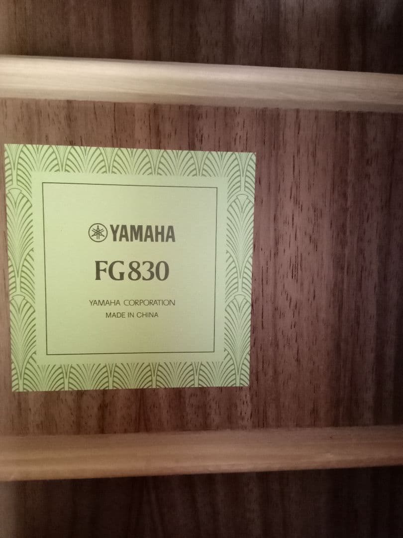 【値引き‼️美品❗】YAMAHA FG830　Rosewood　純正ケース