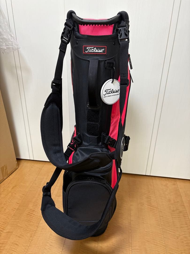 Titleist スタンドバッグ ブラック/ピンク