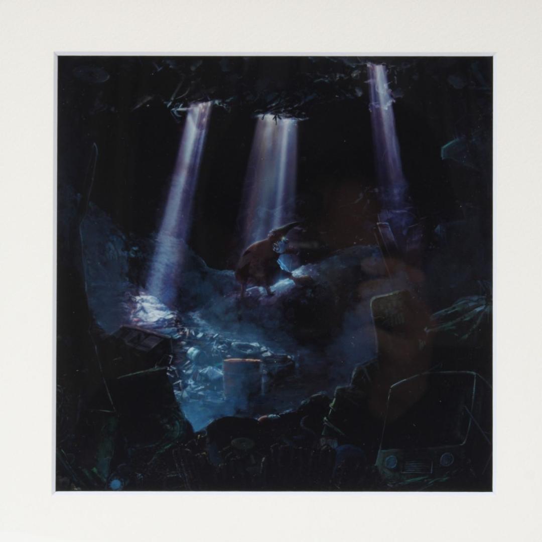 新品 えんとつ町のプペル LEDパネル アートパネル#34 34×34cm 箱付