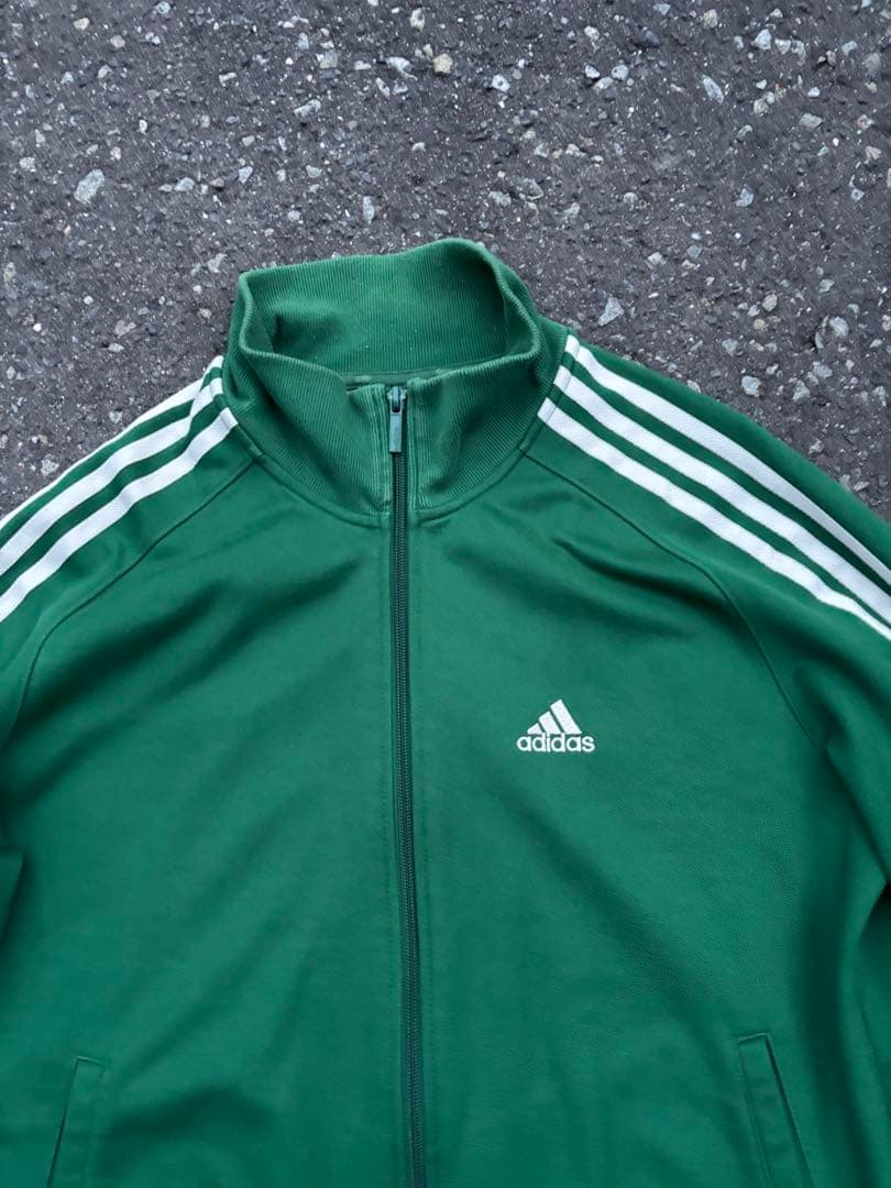 ウォーキング・ランニングウェア 90s adidas track jacket green color