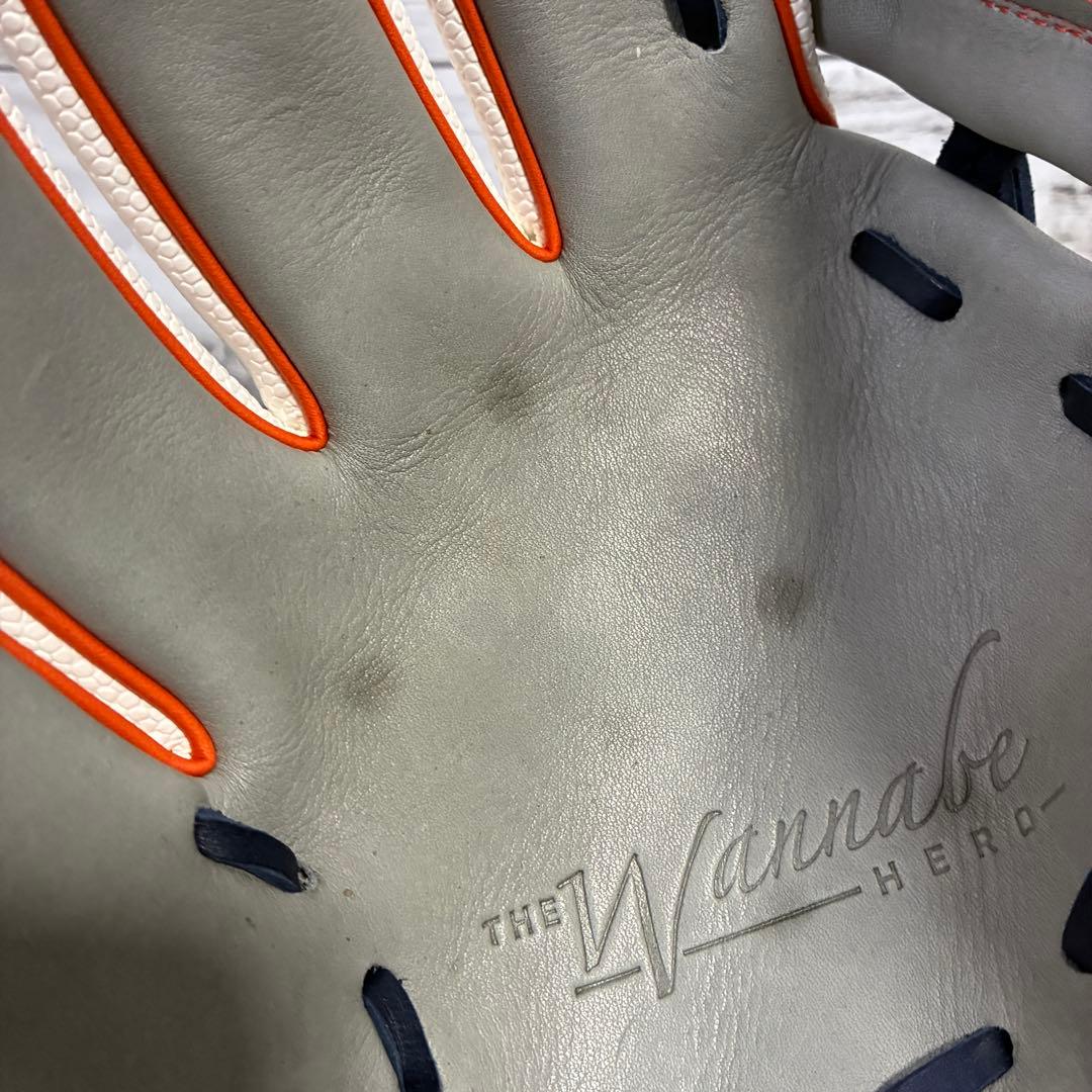 【未使用】Wilson ワナビーヒーロー DUAL 87型 軟式 内野手 左投げ