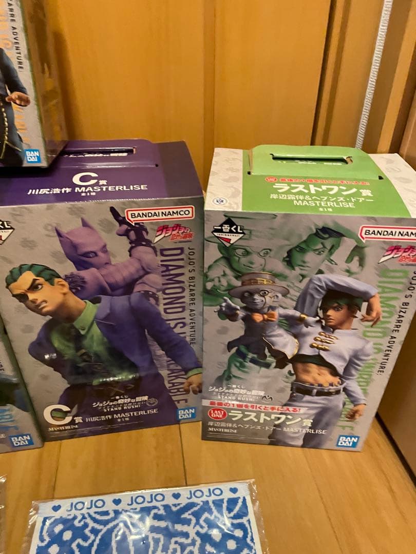 一番くじ ジョジョの奇妙な冒険 A賞 B賞 C賞 E賞　K賞　 ラストワン賞