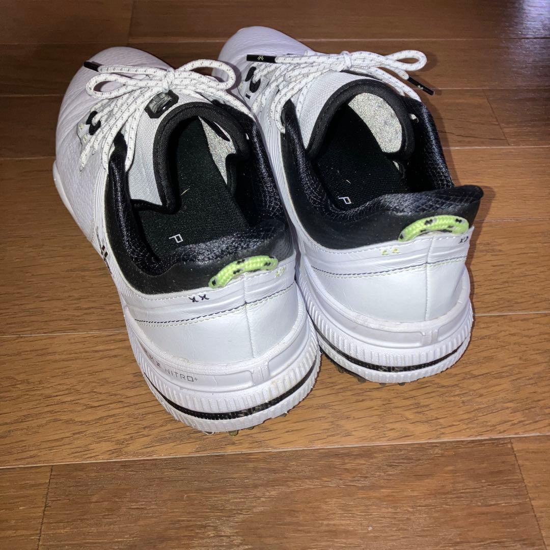 美品 ペインター ゴルフシューズ　X002LE White/Black 9