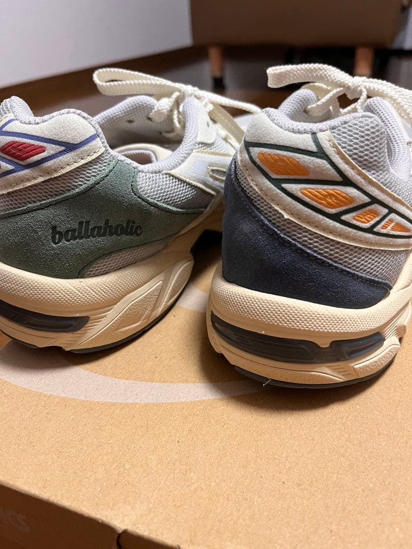 ballaholic バスケットボールシューズ グレー/ホワイト