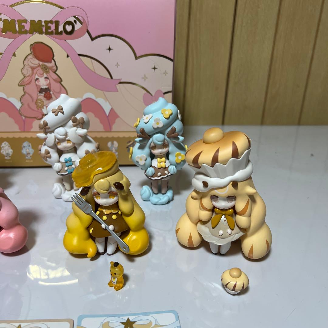 Memelo メメロ 甘い王国 フィギュア 9点 カード 箱あり