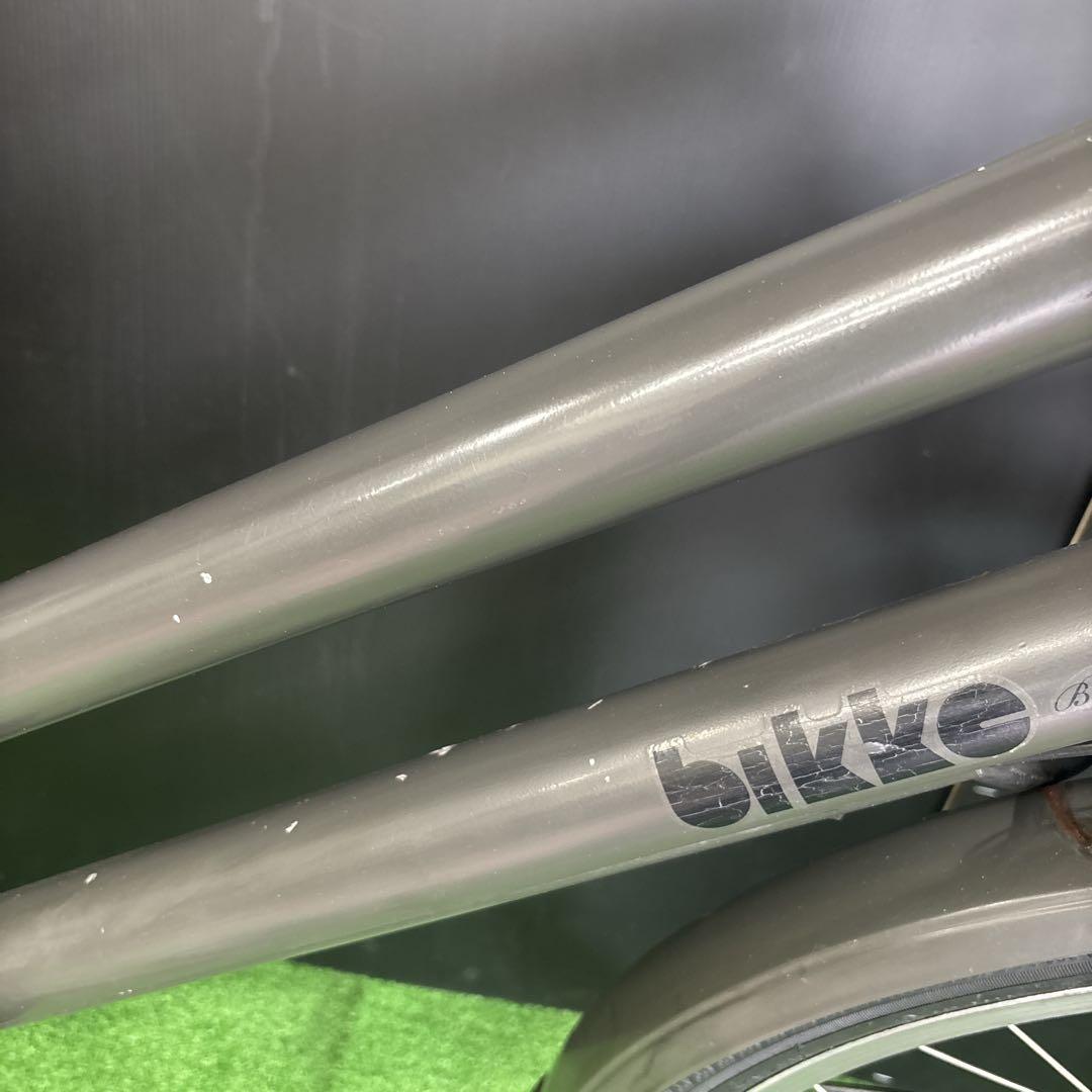 電動自転車 BS bikke グレー　3人乗り対応　10★