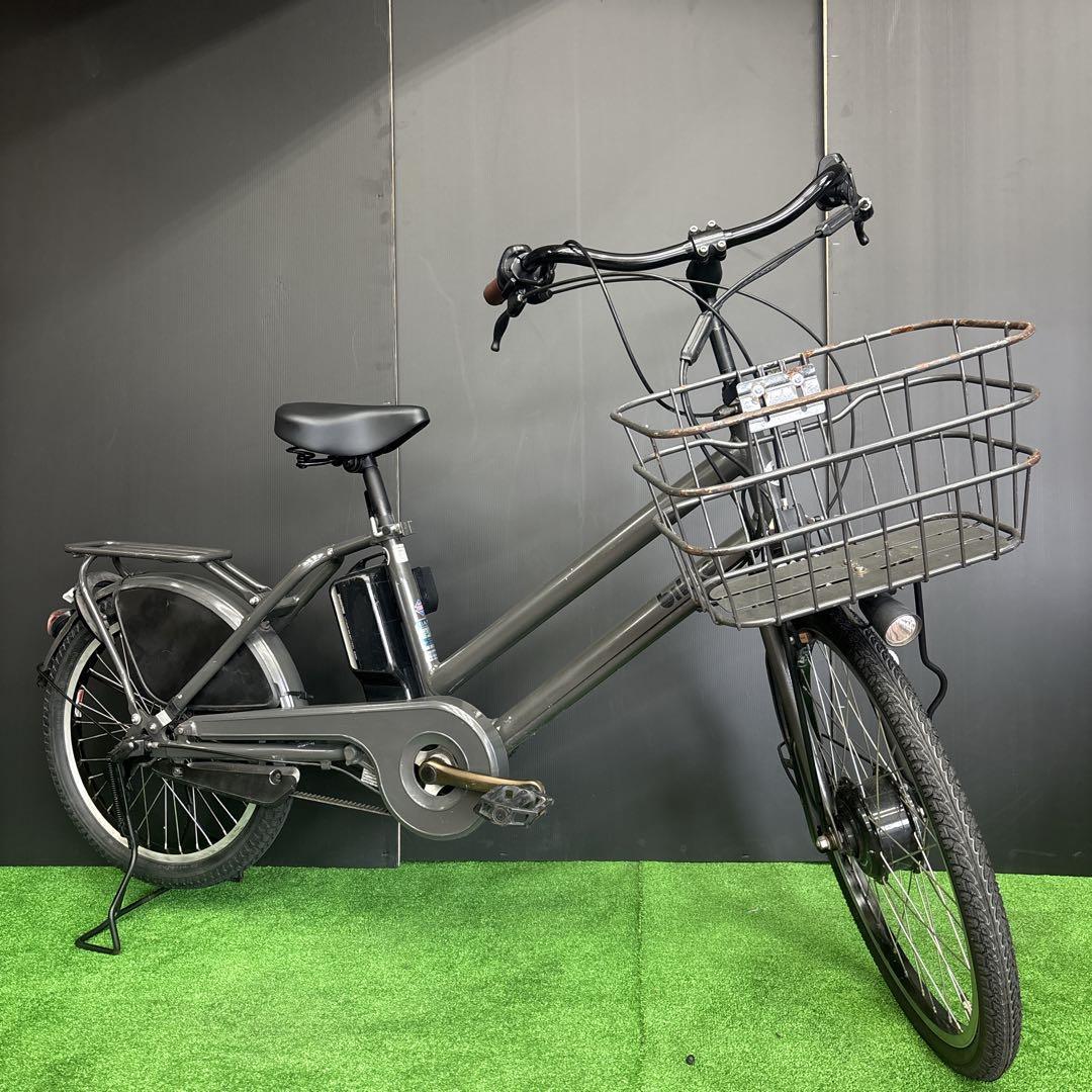 電動自転車 BS bikke グレー　3人乗り対応　10★
