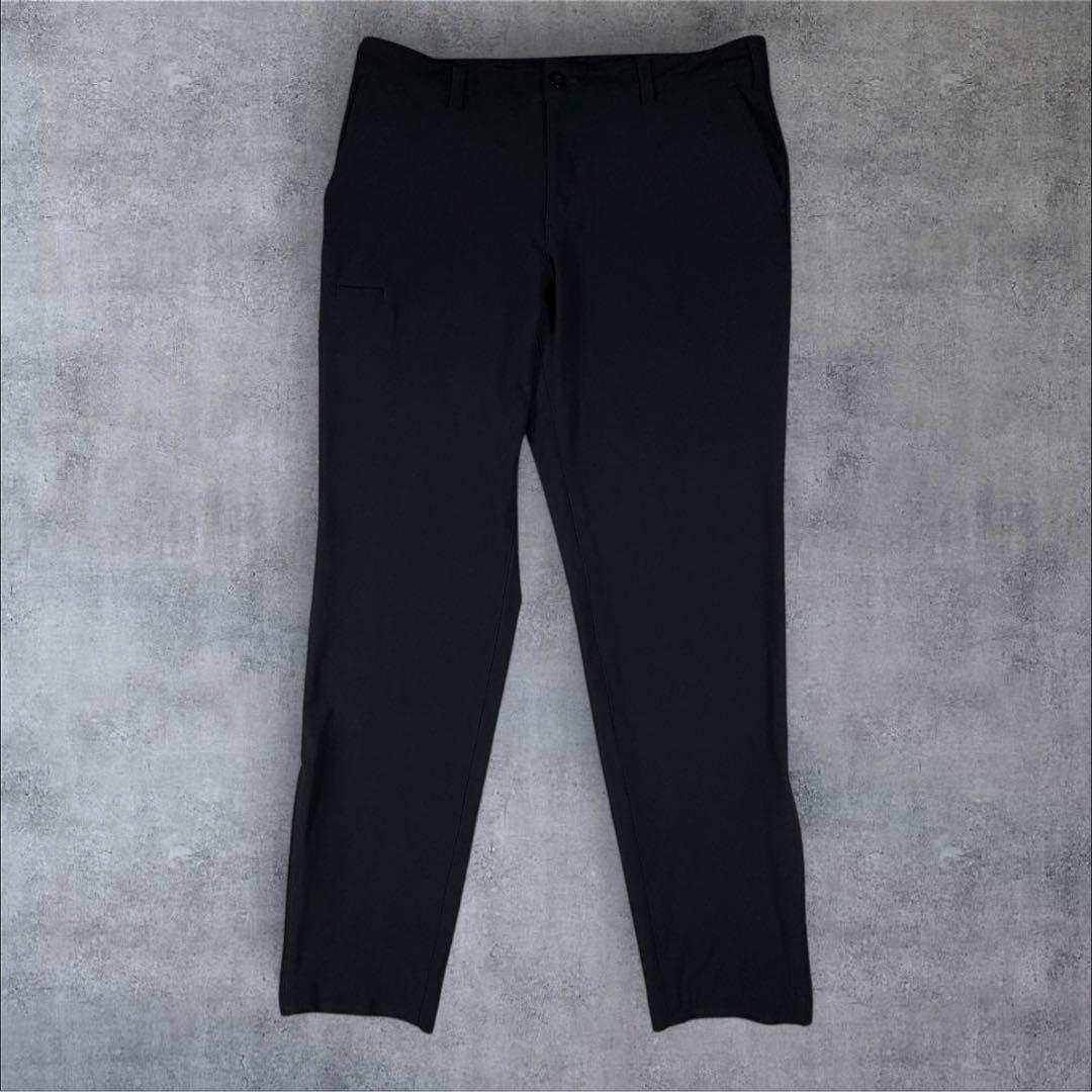 BEAMS GOLF ビームスゴルフ ストレッチ パンツ 裾ジップ 黒 XL
