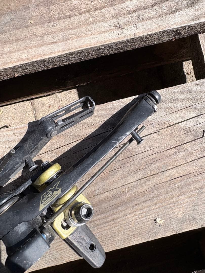 Shimano LX Gold Vブレーキ レバー