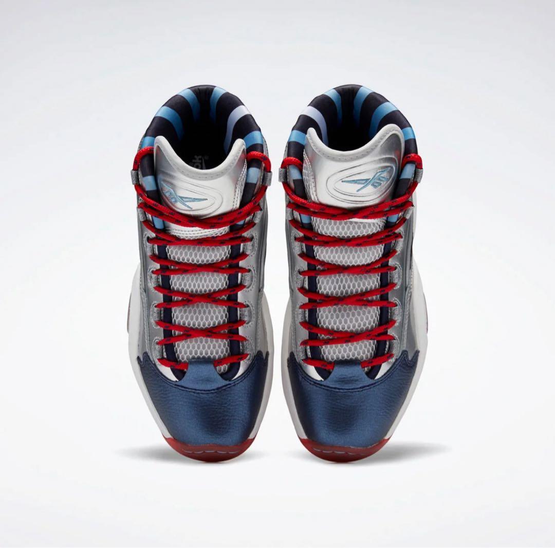 リーボック Reebok クエスチョンMid マットシルバーサイズ 23.5
