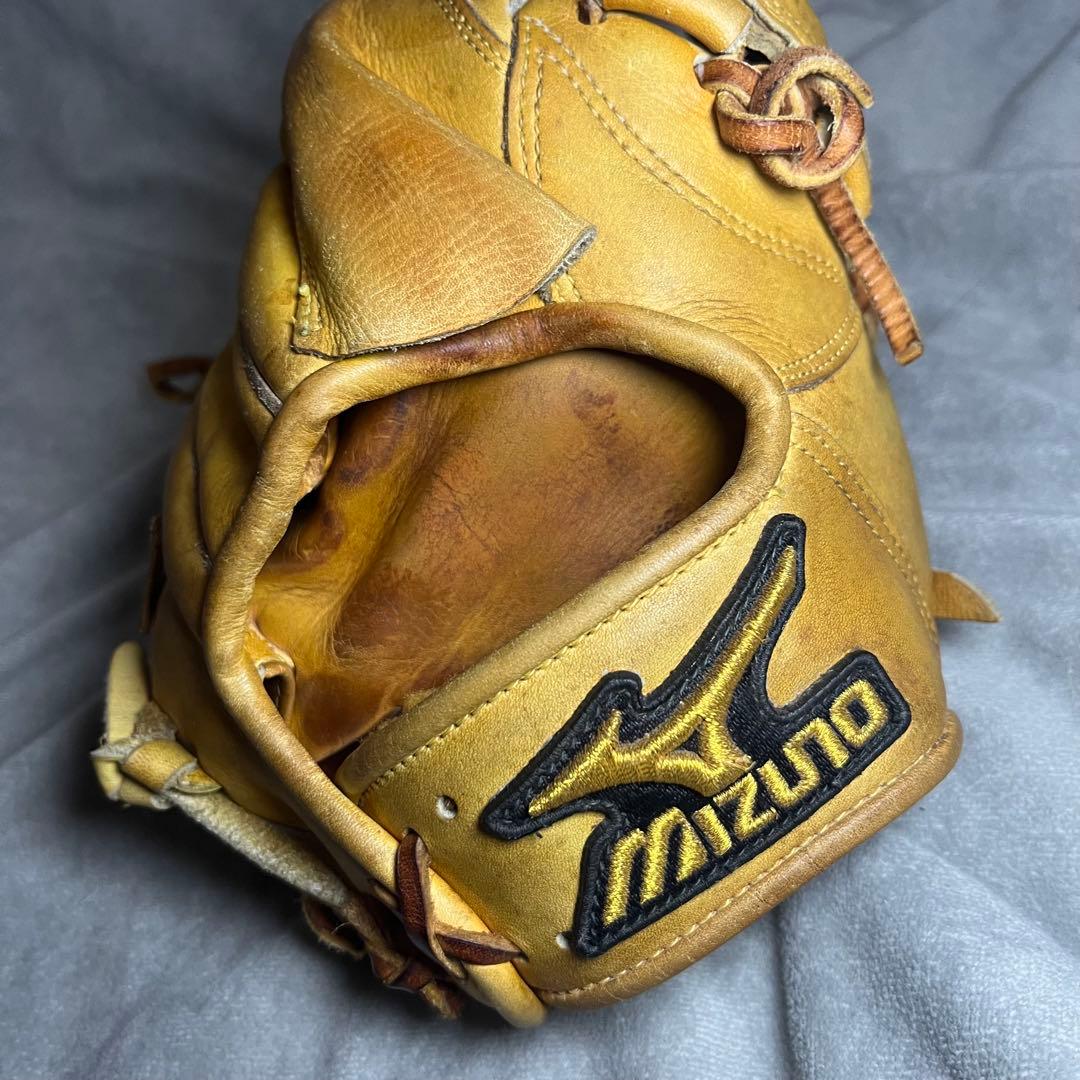 Mizuno Pro 硬式投手用グラブ　旧タグラベル