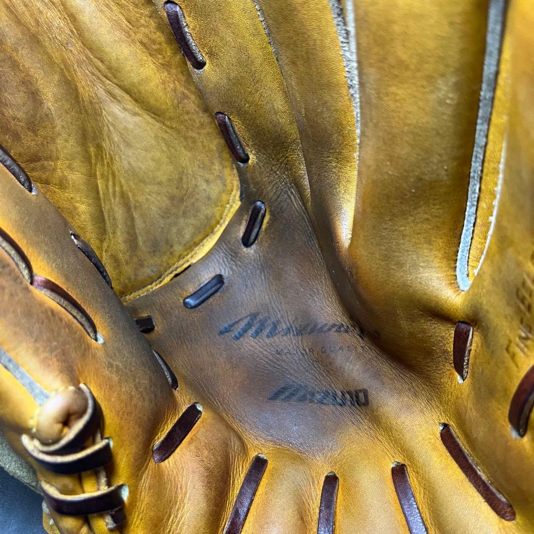 Mizuno Pro 硬式投手用グラブ　旧タグラベル