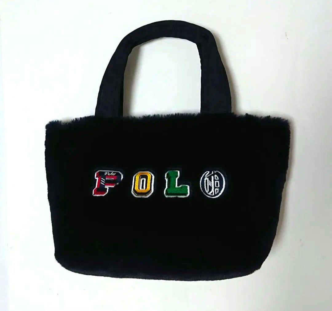 POLO ゴルフ カートバッグ フェイクファー トートバッグ【美品】