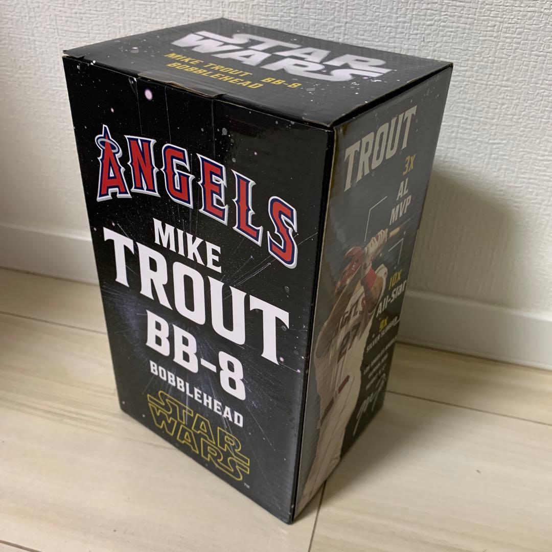 スタジアム入場者限定品　スターウォーズコラボ　エンゼルス　トラウトフィギュア