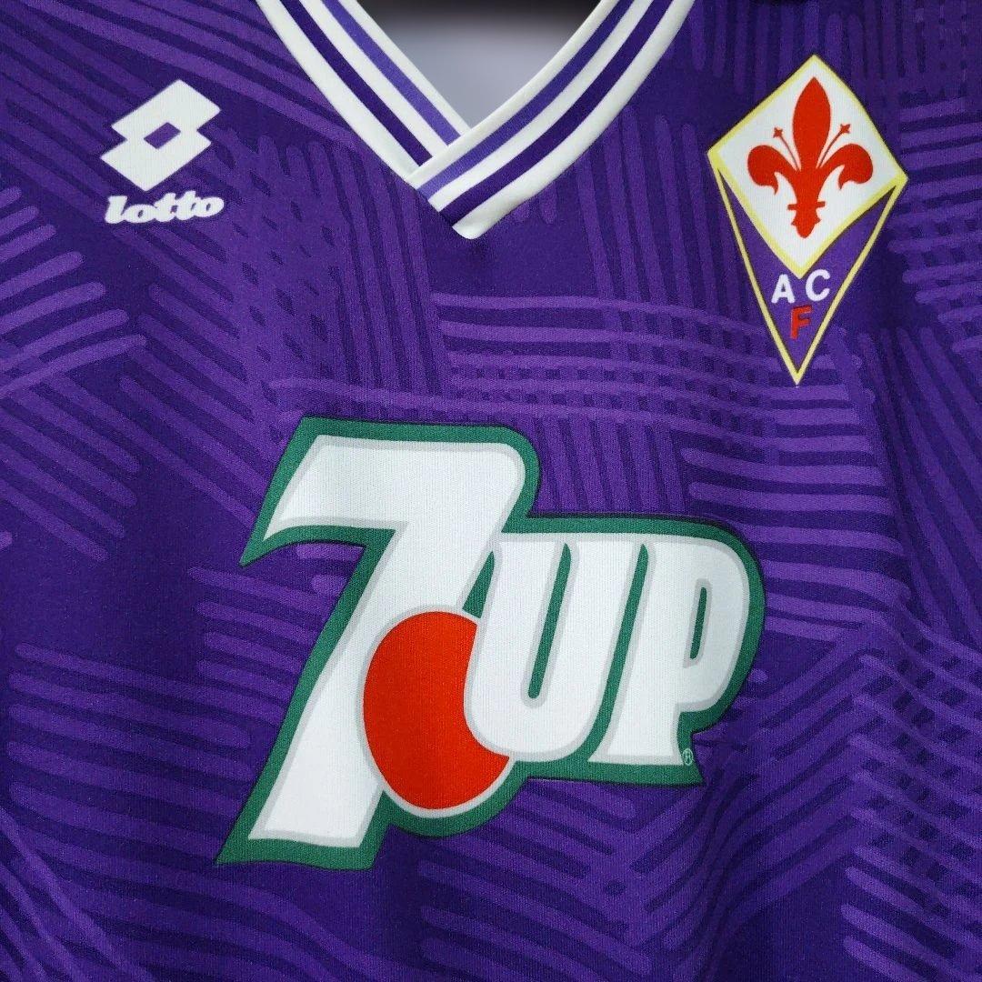 ACF Fiorentina サッカーシャツ 7UP
