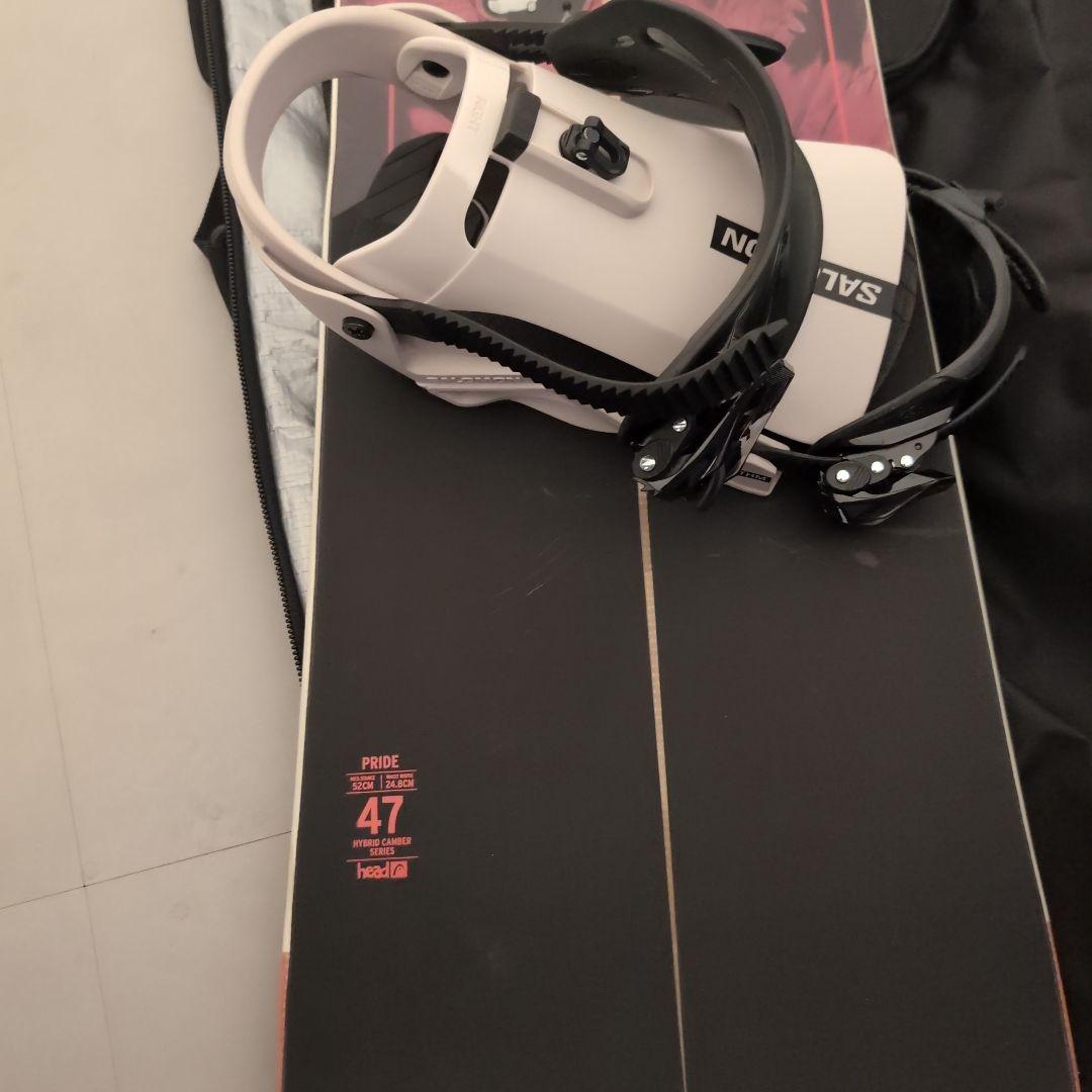 HEAD Pride 47 スノーボード SALOMON ビンディング付き