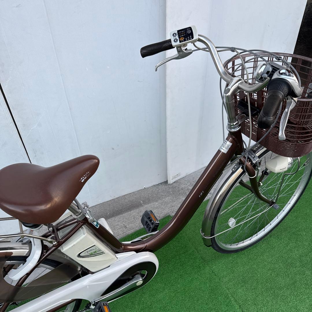panasonic パナソニック電動アシスト自転車26インチ ブラウン