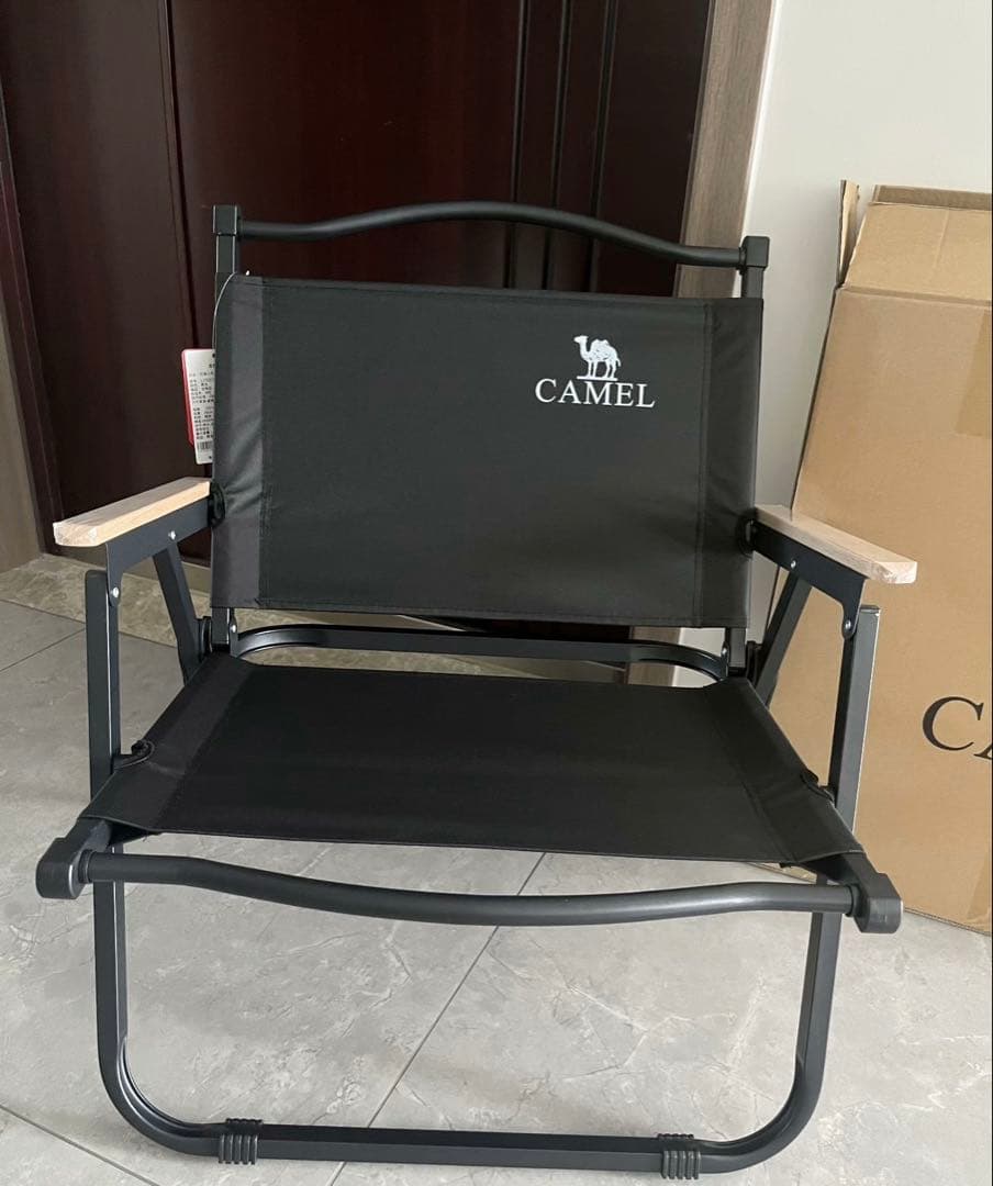 CAMEL 折りたたみ式 アウトドアチェア ブラック 新品未使用
