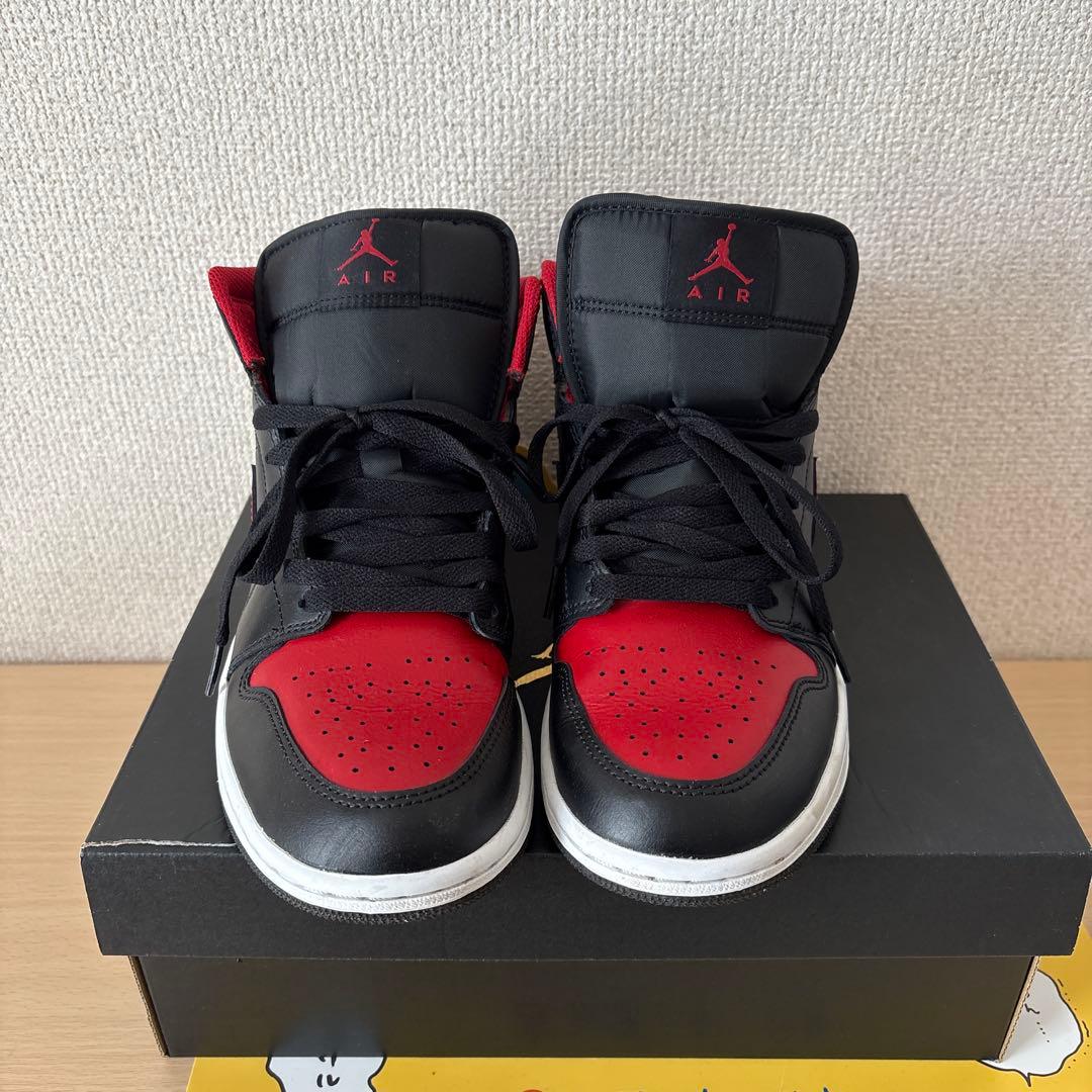 Air Jordan 1 ブラック/レッド ハイカット