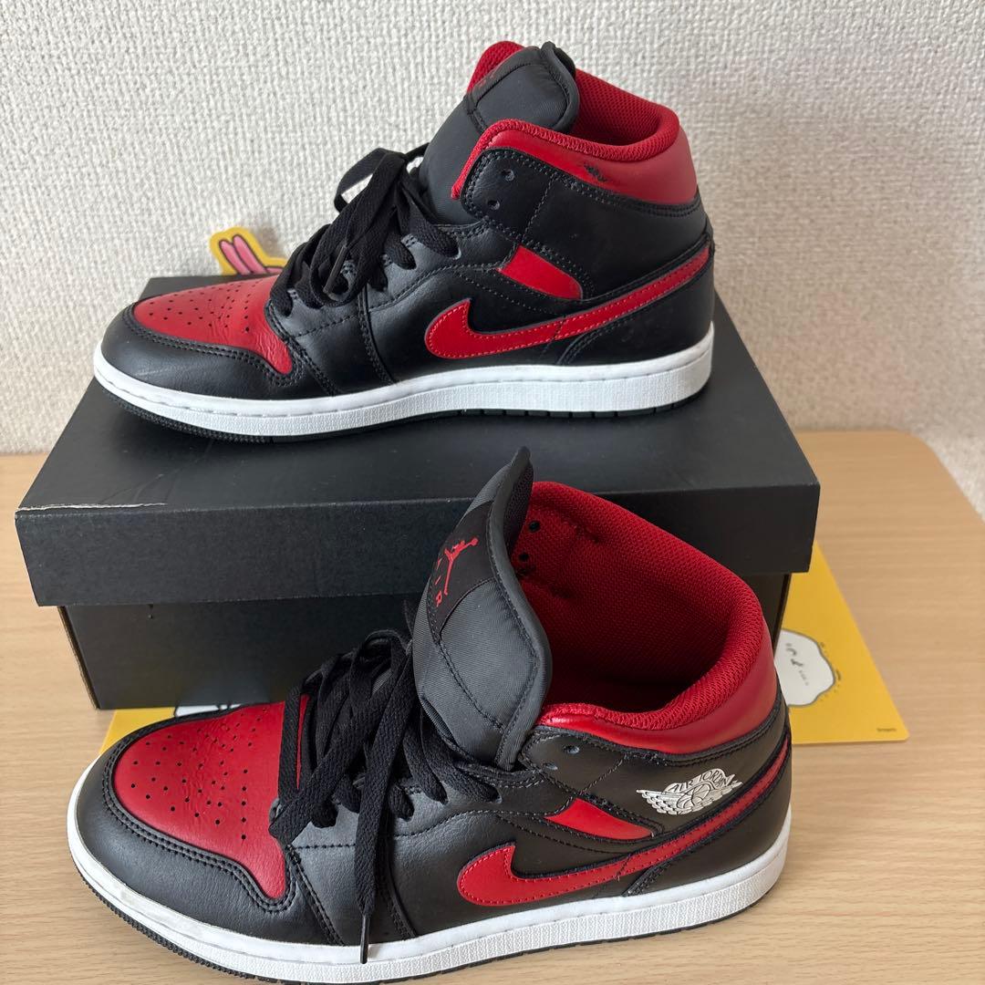 Air Jordan 1 ブラック/レッド ハイカット