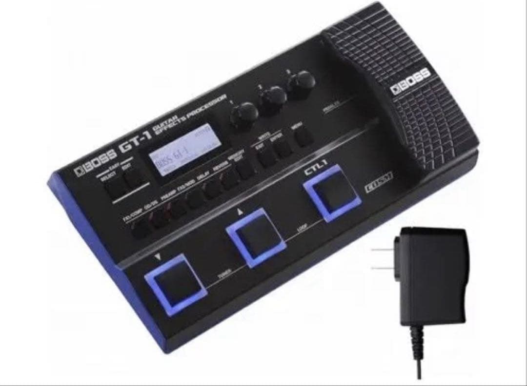 BOSS GT-1 マルチエフェクター 純正アダプター付 〖未使用品一度開封済〗