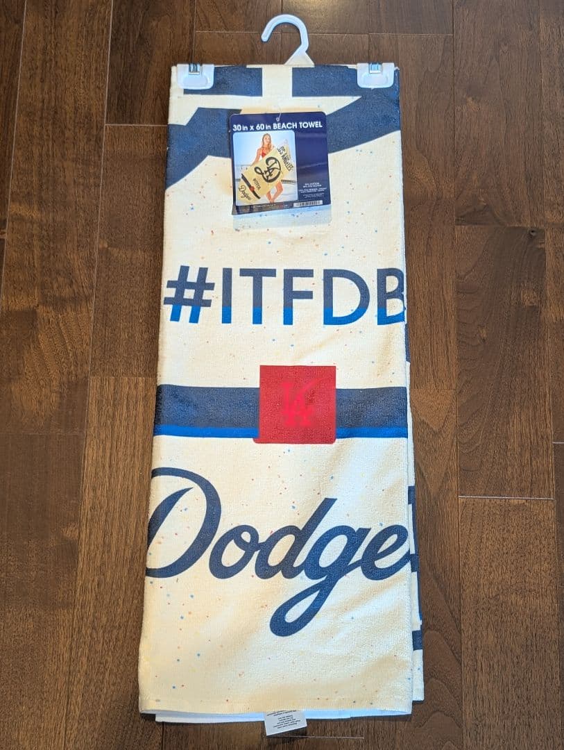 Dodgers ロサンゼルスドジャース シティコネクト ビーチタオル 大谷 山本