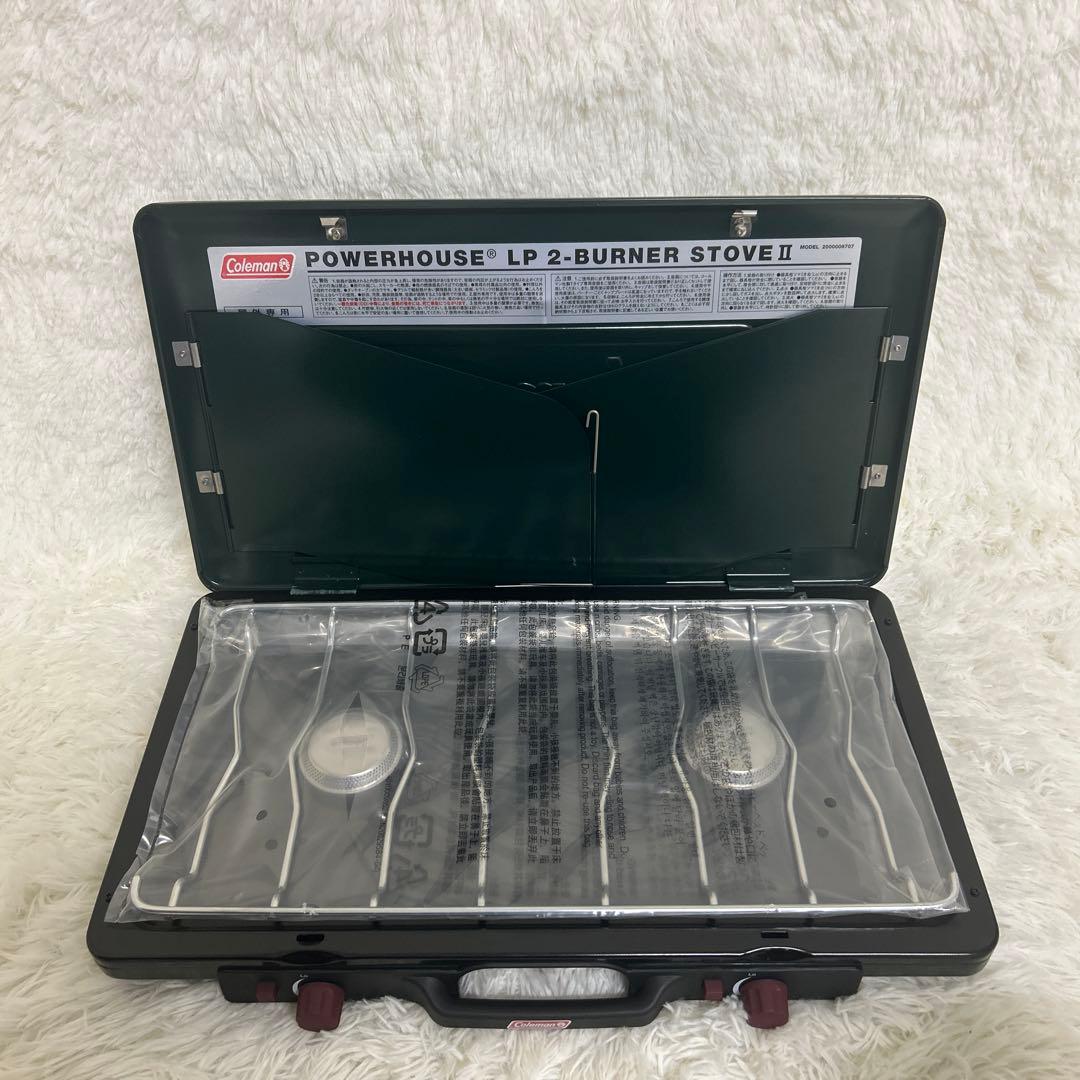 【未使用品】コールマン　パワーハウスLPツーバーナー　STOVE Ⅱ