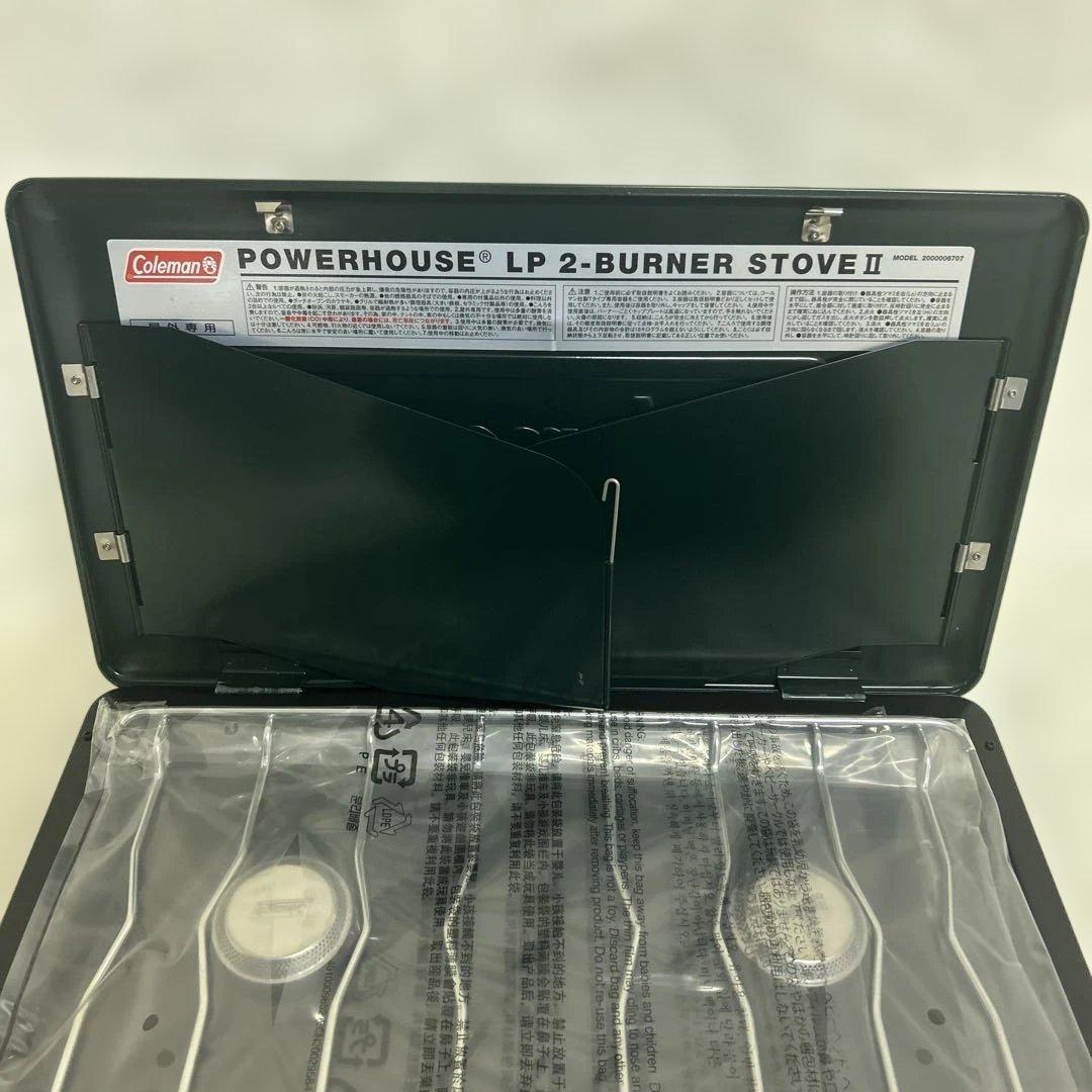 【未使用品】コールマン　パワーハウスLPツーバーナー　STOVE Ⅱ