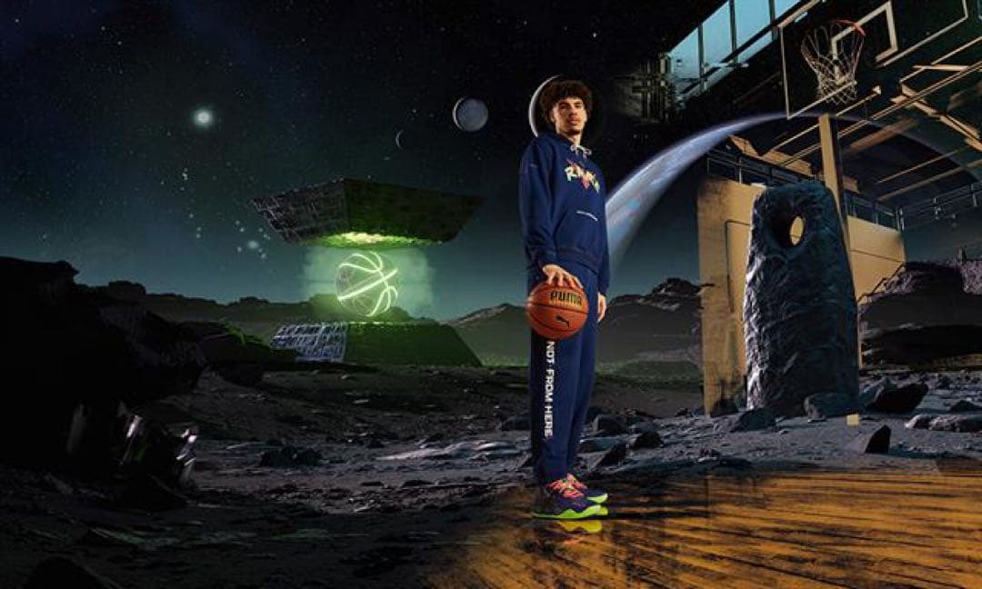 PUMA MELO RARE リバーシブルパンツ ラメロ ボール 未使用品 Ｍ