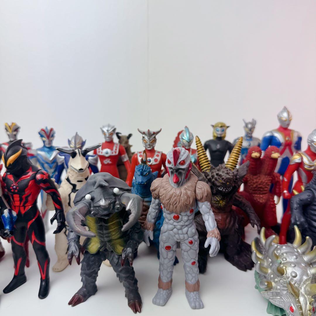 【コレクション放出】ウルトラマン ソフビ 怪獣フィギュア 大量セット　まとめ売り