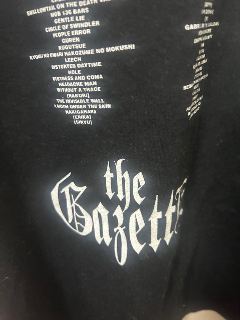 the GazettE Tシャツ パーカー 2点