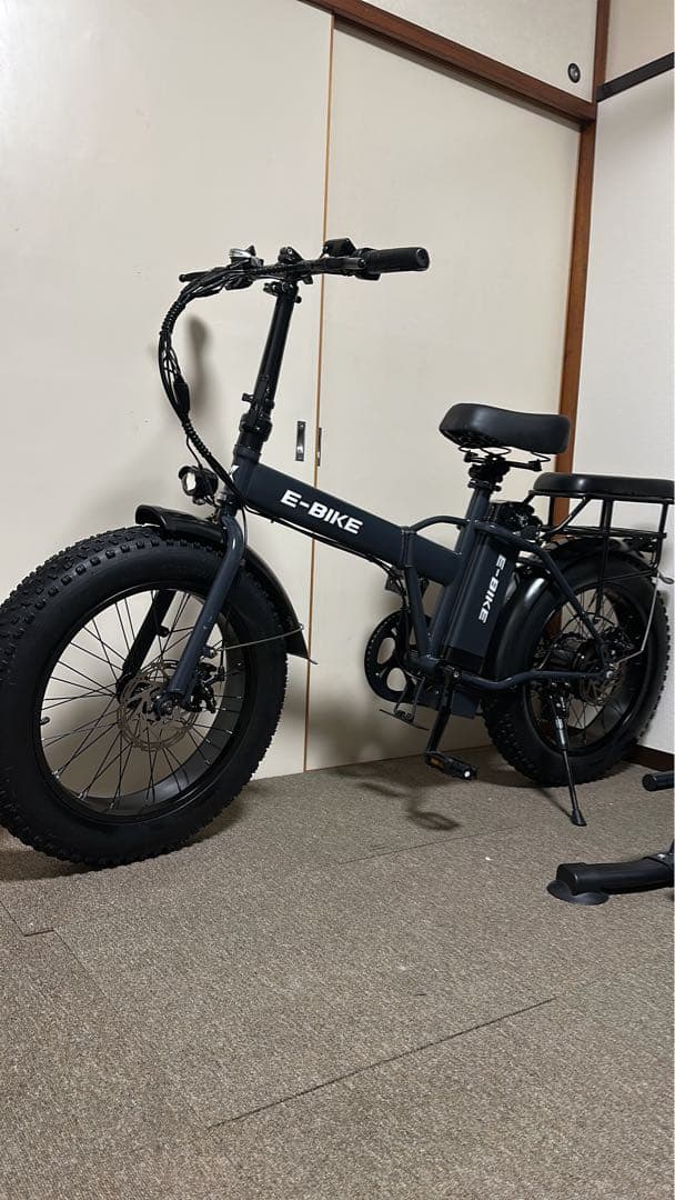 E-Bike 電動アシスト自転車折りたたみ(ジャンク品)