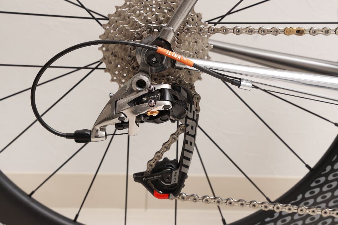 超カスタム！FUJI クロモリ SRAMRED10s