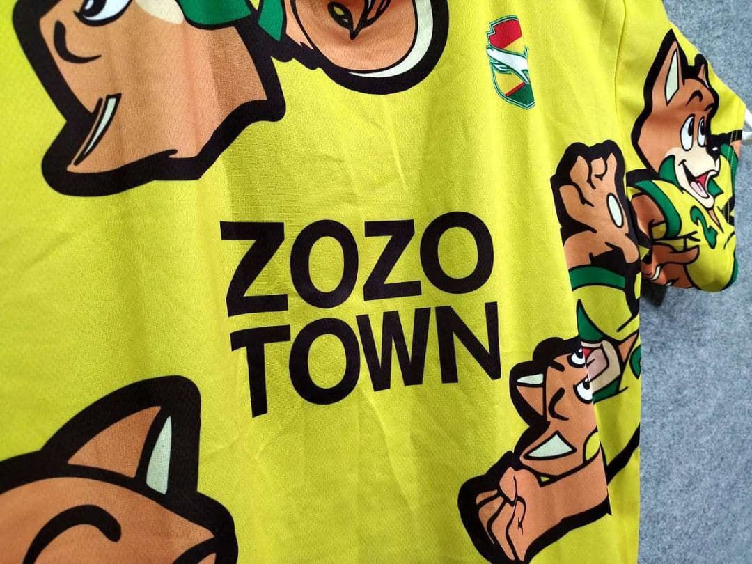 ジェフユナイテッド市原・千葉 ZOZOTOWN サッカー 半袖 マスコット柄