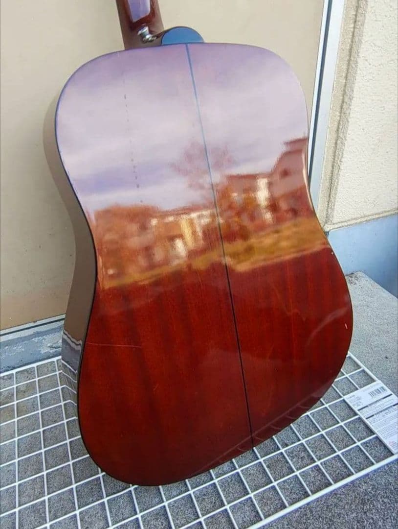 美品 Epiphone DR-100 NA コンタクトPU✕２個搭載 エレアコ