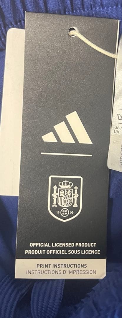 adidas スペイン代表　ショートパンツ　ショーツ　ユーロ　サッカー